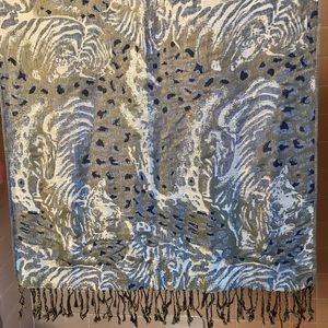 100% Pashmina, silky scarf